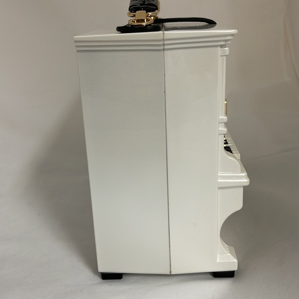 🆕 White Piano Crossbody Novelty Purse Bag - Picture 4 of 12